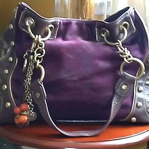 Purple Kathy van Zealand purse